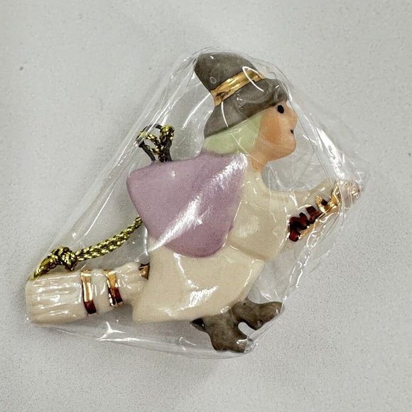 Lenox Figural Tree Ornaments Set of 8 Mini Trick Or Treat Halloween Discontinued - Picture 9 of 11